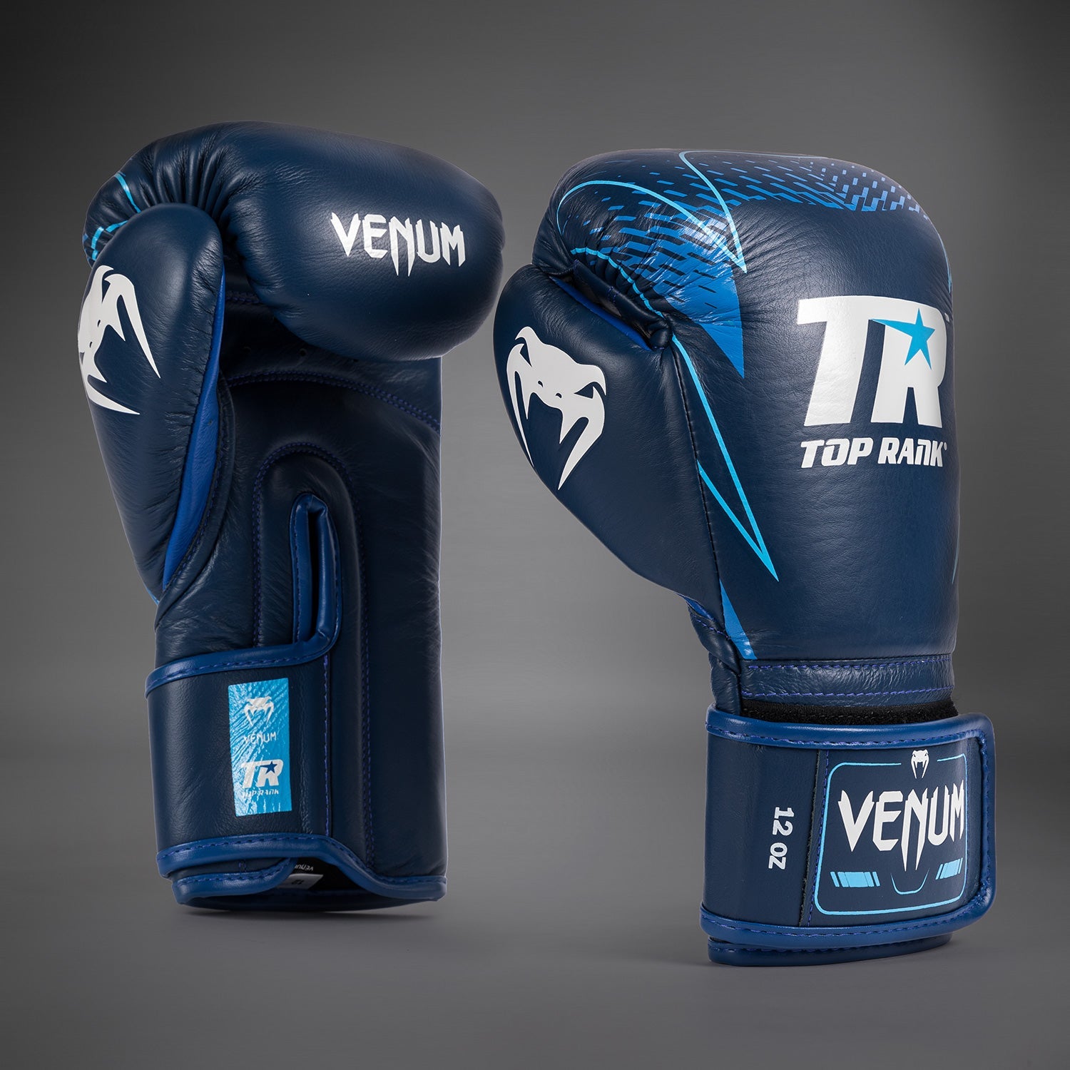 Gants de Boxe Venum x Top Rank Original Hammer - Bleu Marine