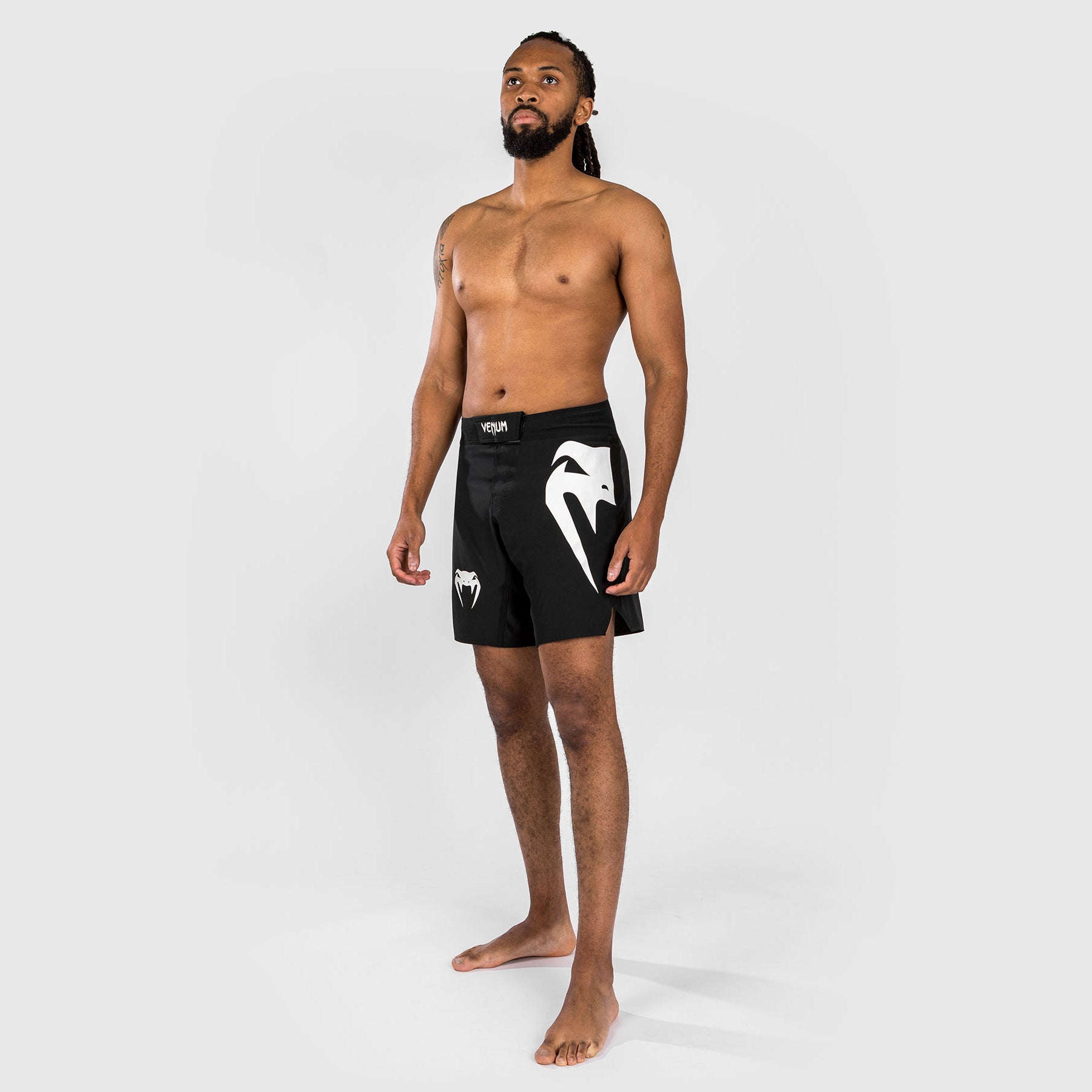 Venum Light 5.0 Short de combat - Noir/Blanc
