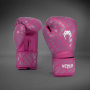 Gants de Boxe Venum Contender 1.5 XT pour enfants - Blanc/Rose