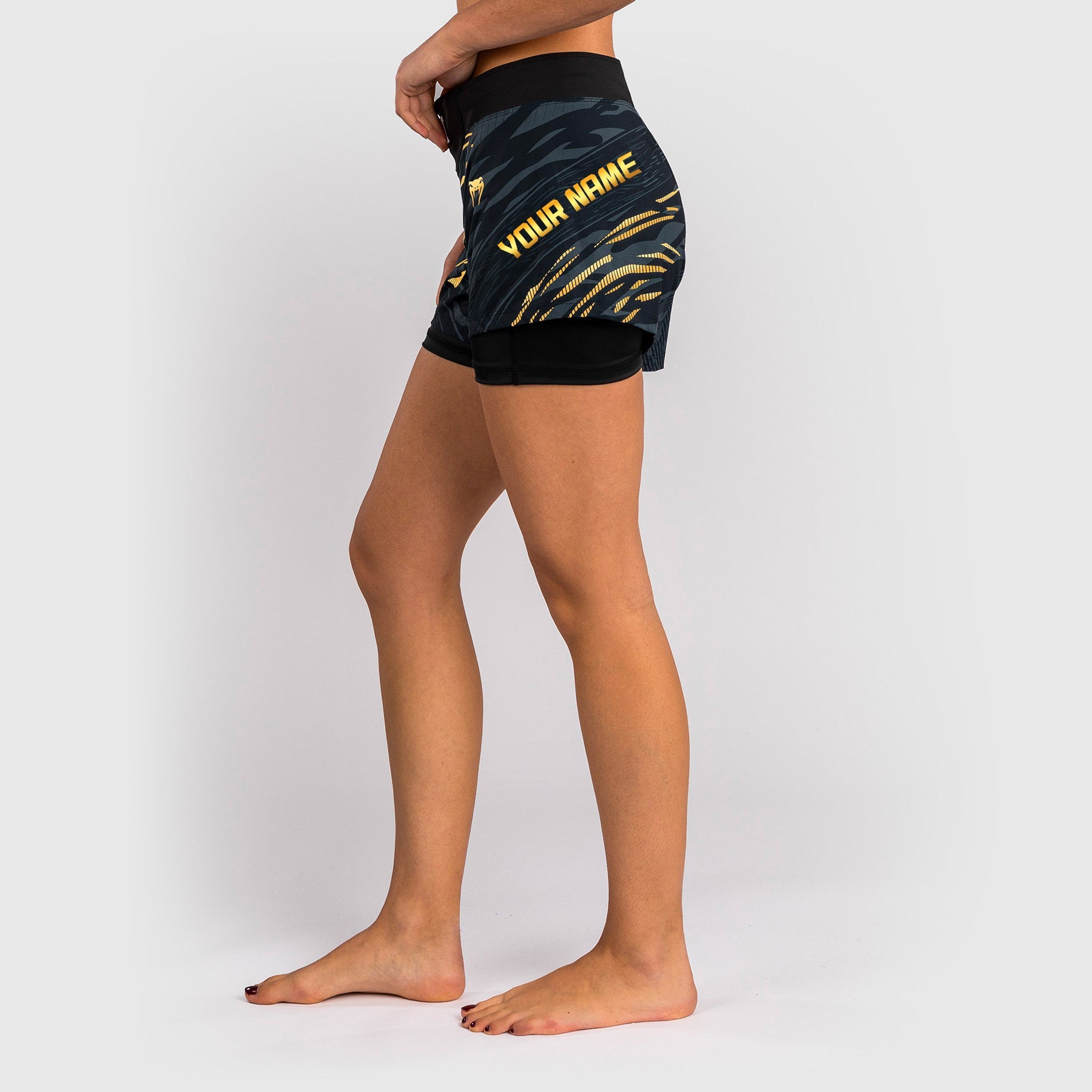 Shorts de Combat pour Femmes UFC Fusion by Venum Personnalisé Authentic Fight Night - Champion