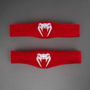 Bandes Biceps Venum Lineup - Rouge/Blanc