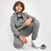 Sweatshirt à Capuche Venum Classic - Pour Enfants - Gris Chiné Clair
