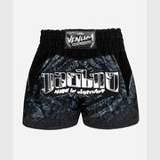 Short de Muay Thai Venum Attack - Noir/Argent