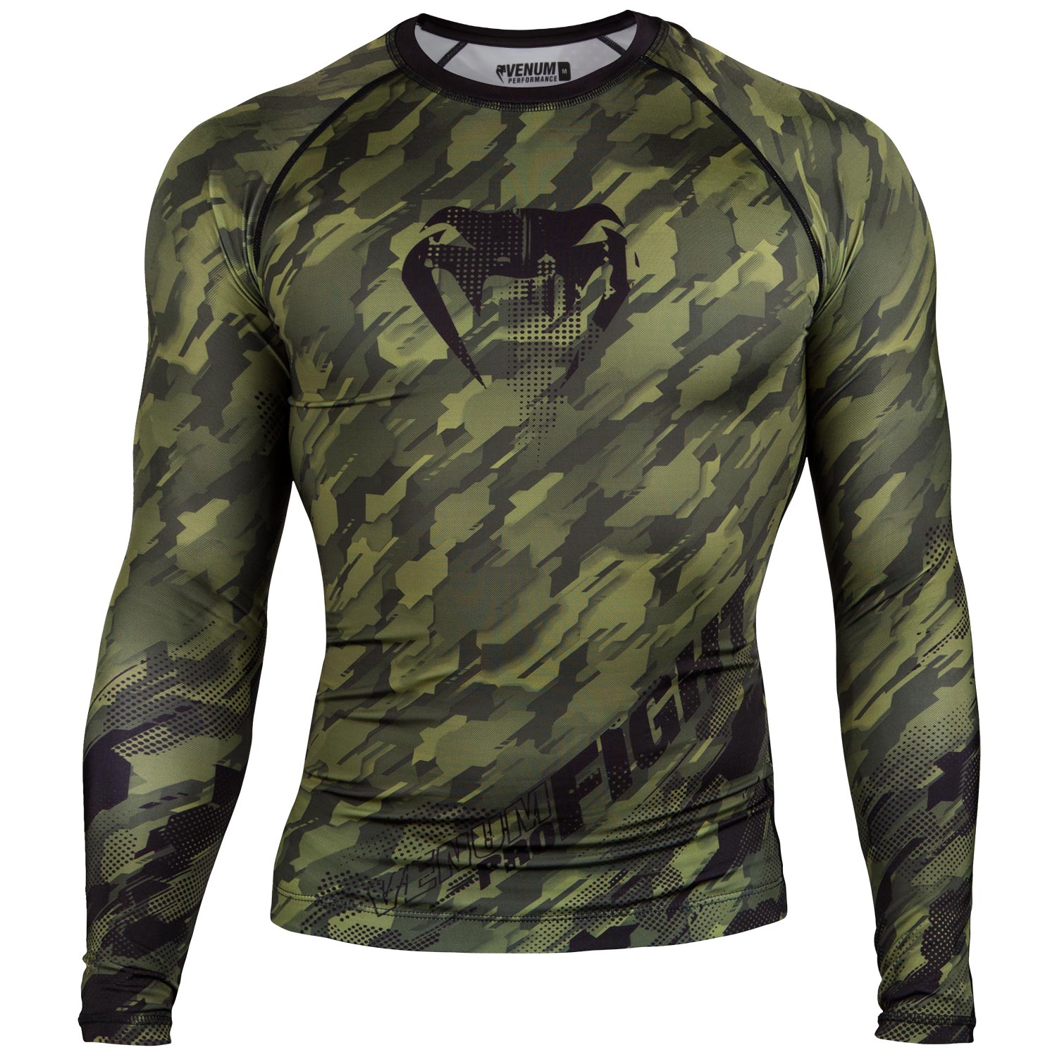 Rashguard Venum Tecmo - Manches longues - Kaki - Exclusivité