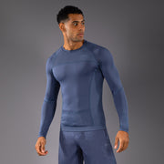 Rashguard à Manches Longues Venum G-Fit Air pour Hommes - Bleu Brumeux