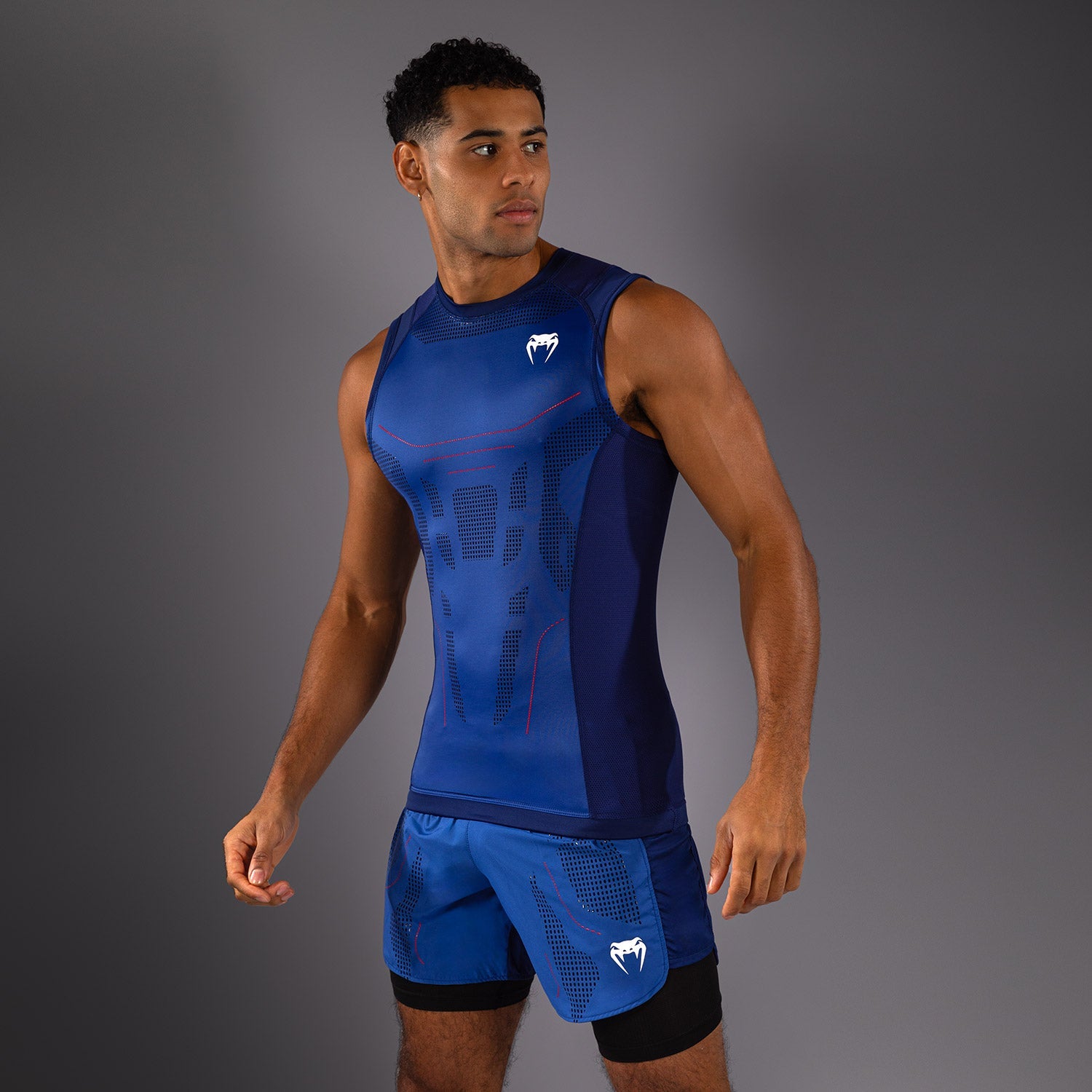 Rashguard Sans Manches Venum Technical 3.0 - Bleu Nuit