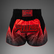 Short de Muay Thai Venum x RWS 2.0 – Noir/Rouge