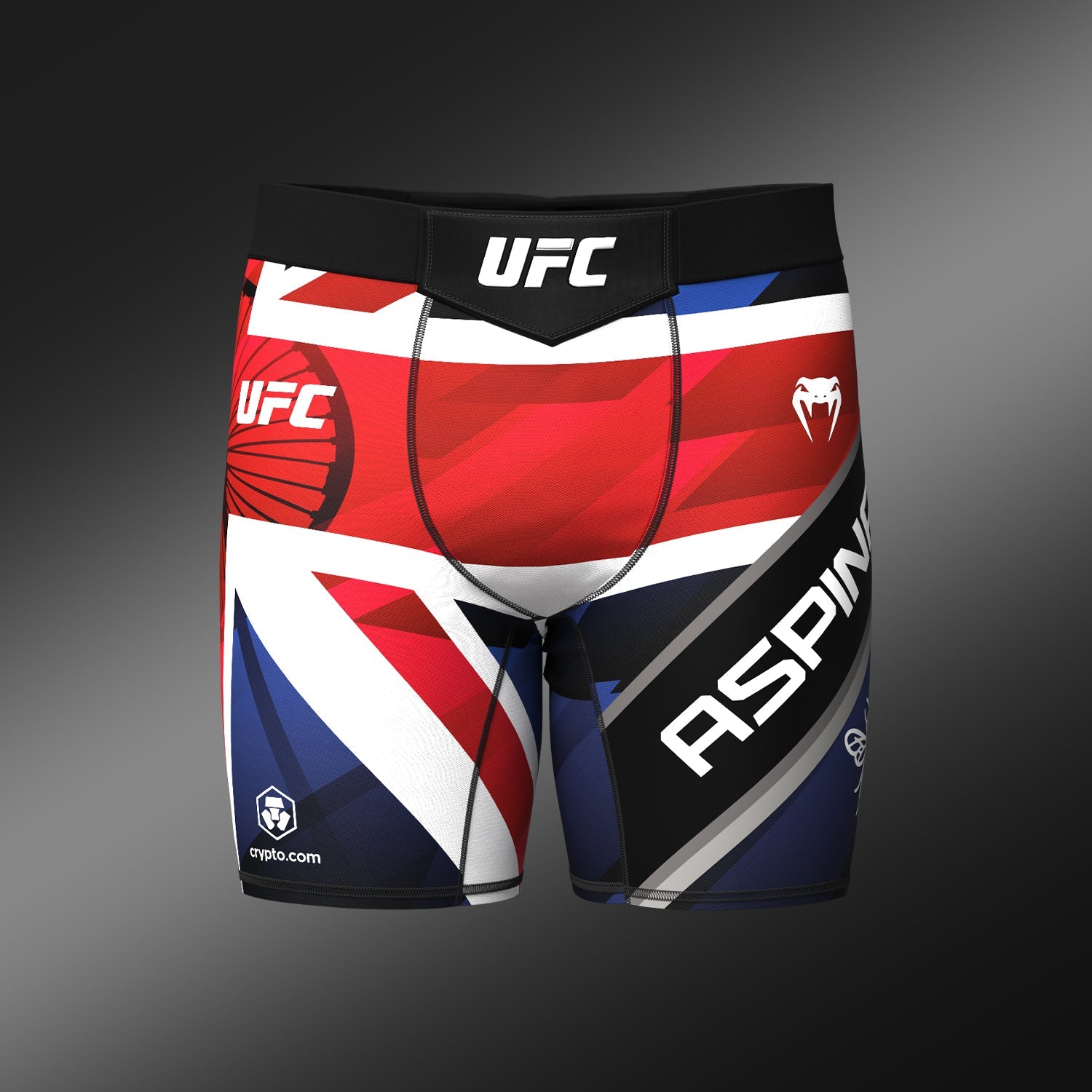 Short de Compression UFC Unrivaled by Venum Tom Aspinall 2.0 - Bleu