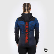 Sweatshirt à Capuche Femme Personnalisé Walkout UFC Venum Authentic Fight Night 2.0 - Midnight Edition