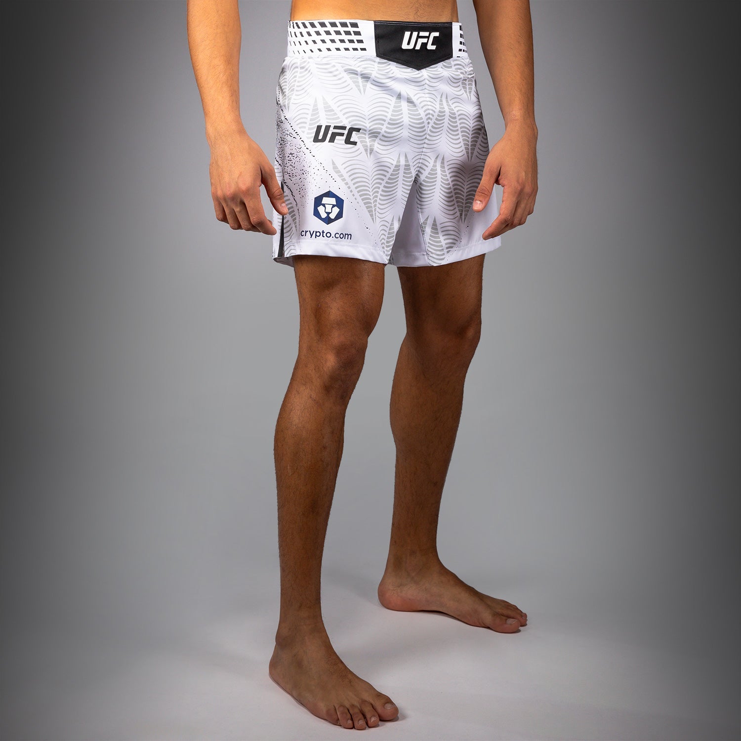 Short de combat coupe courte Homme UFC Zenith by Venum Authentic Fight Night - Blanc