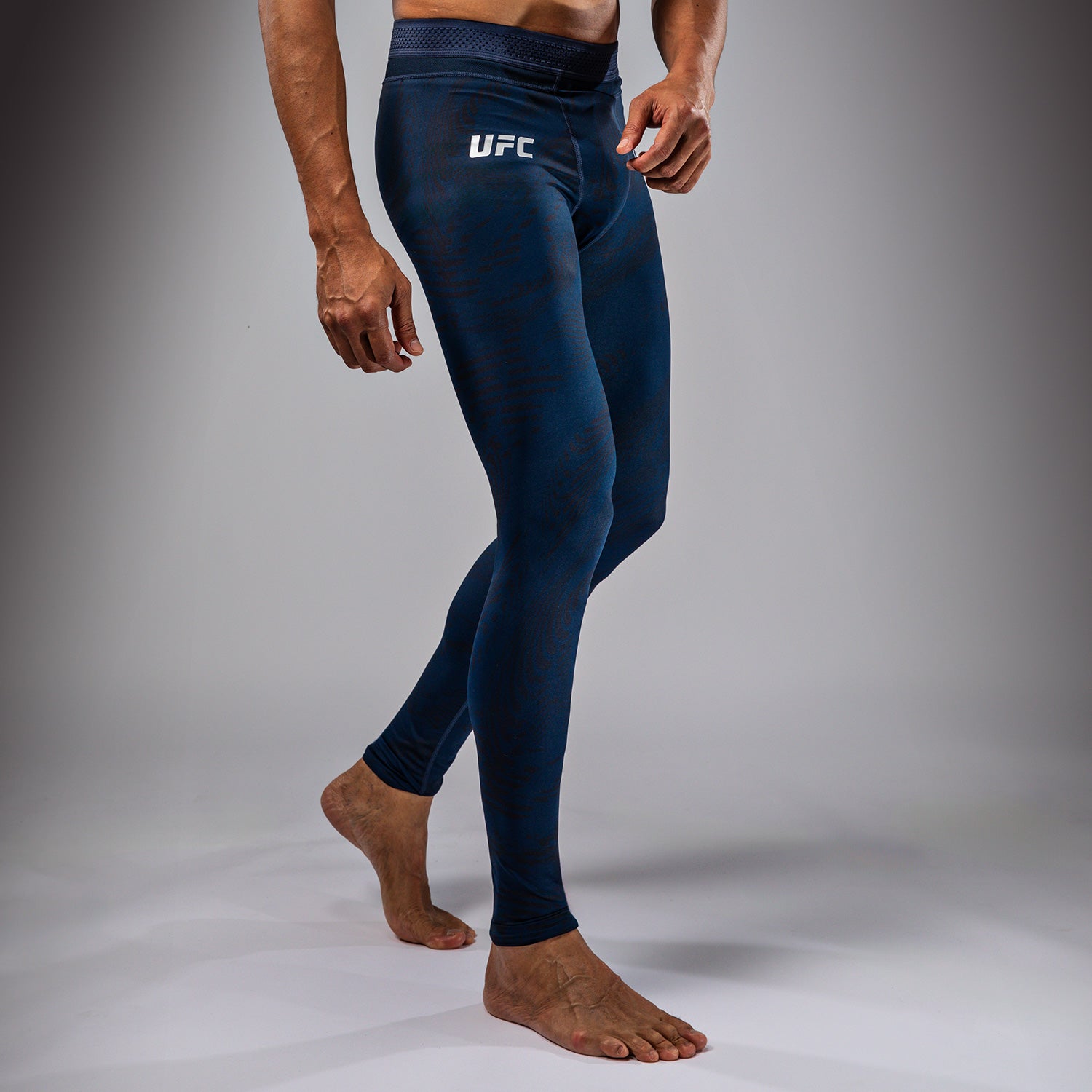 Leggings Performance pour Hommes UFC Fusion by Venum Fight Week - Bleu Océanique