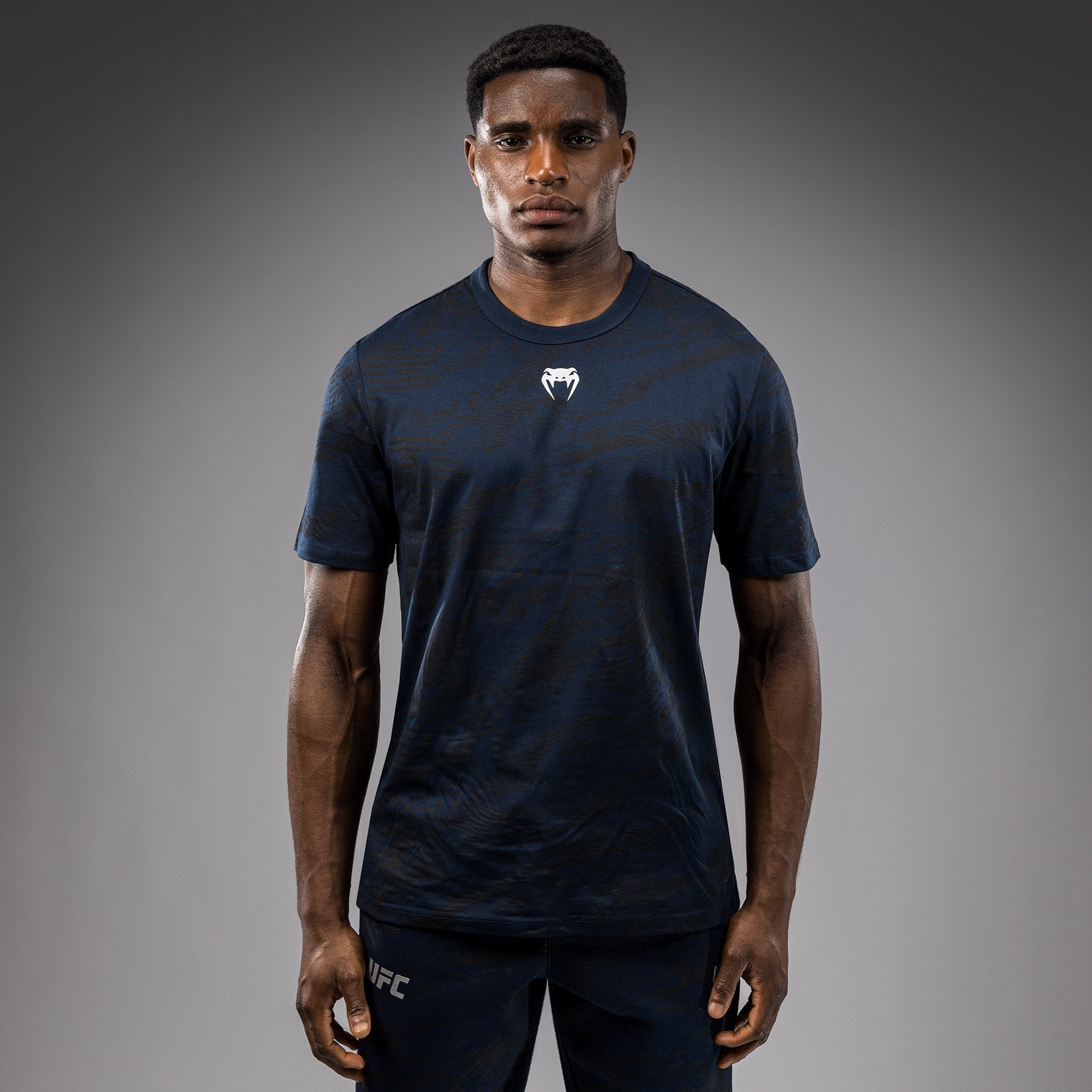 T-shirt UFC Fusion by Venum Fight Week - Bleu Océanique