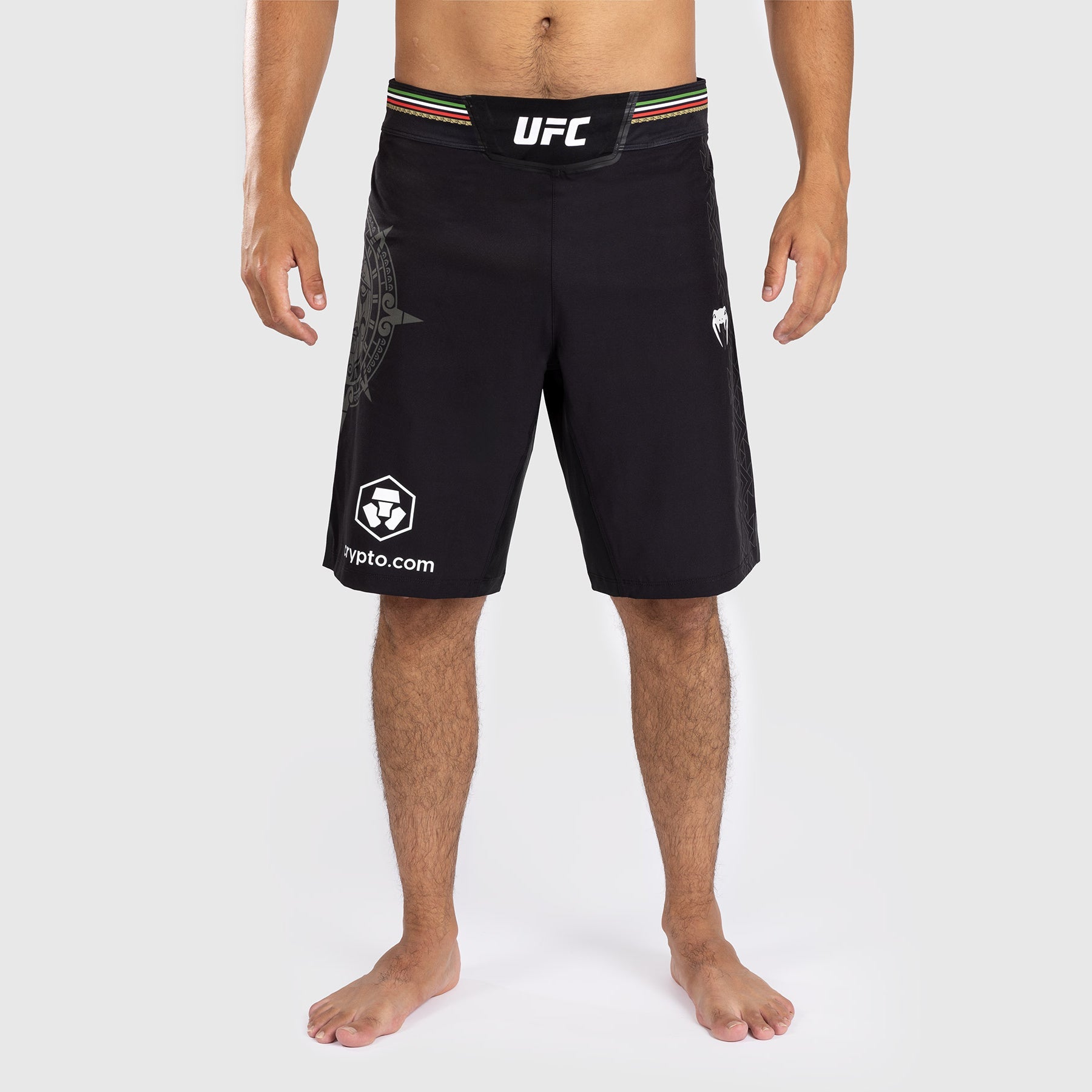 Noche UFC by Venum Authentic Fight Night Short de Combat  pour homme - Coupe Longue - Noir