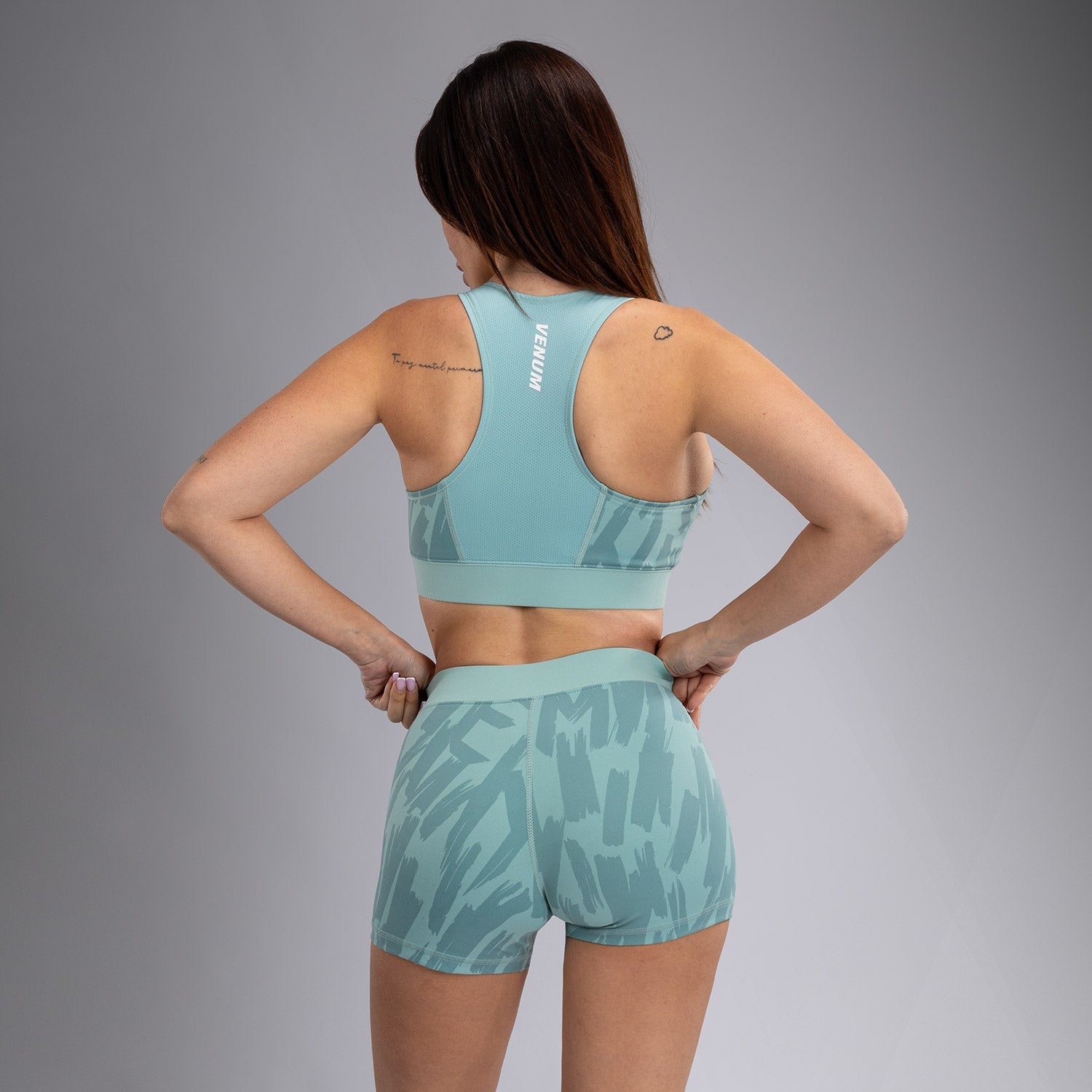Brassière de Sport pour Femmes Venum Graffiti - Aqua