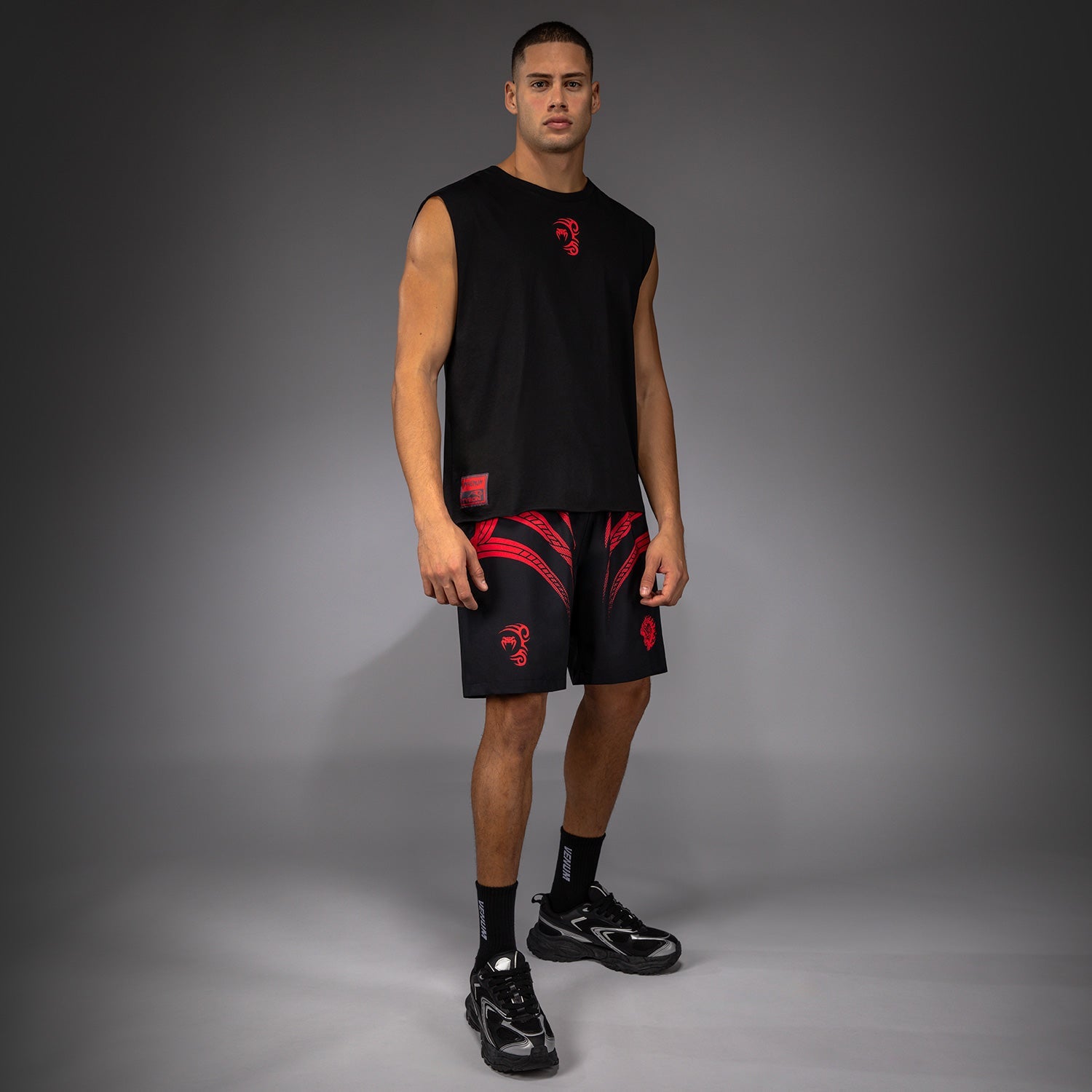 T-shirt sans manches Venum x Mike Tyson Tiger - Noir Profond