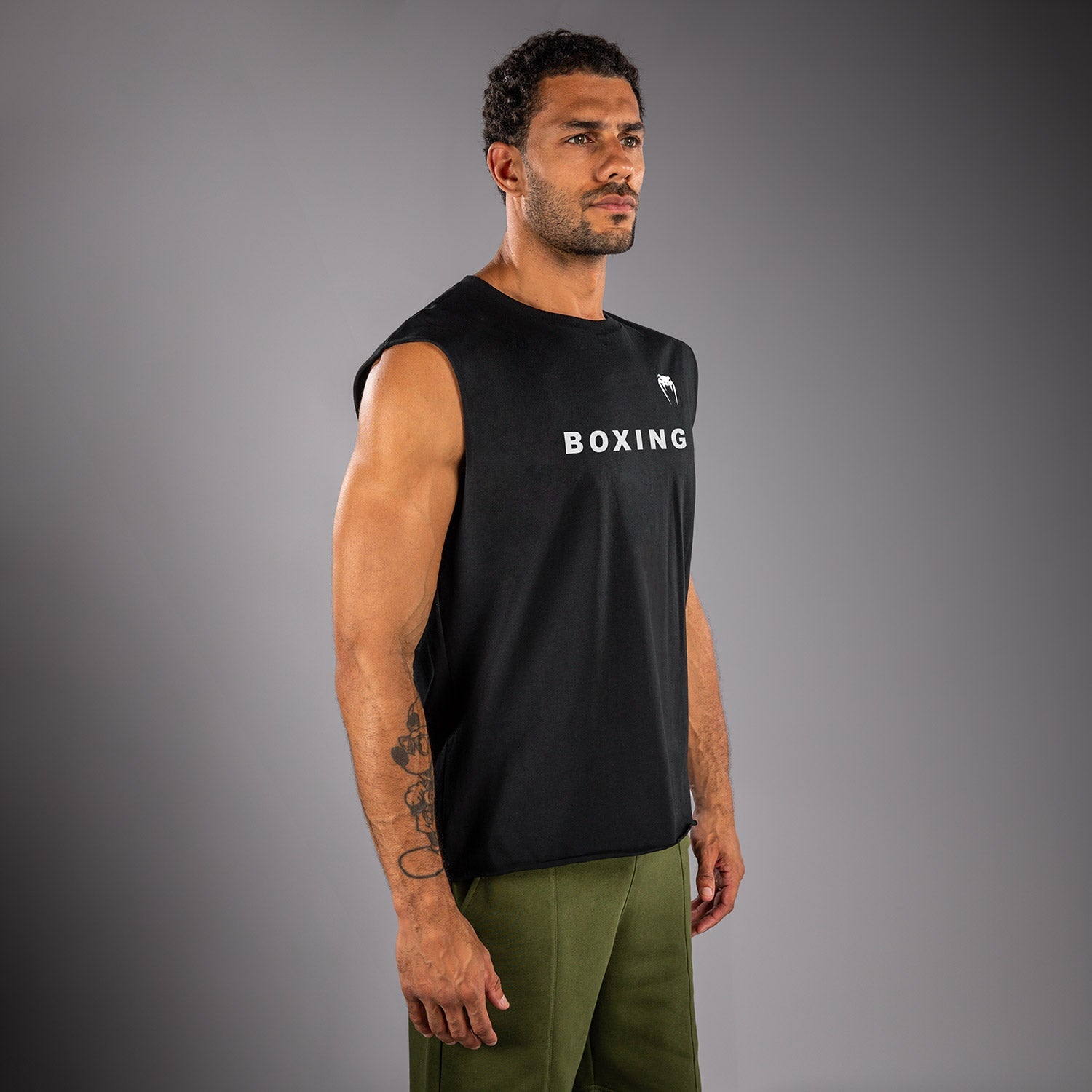 T-shirt Sans Manches Venum Boxing VT – Noir