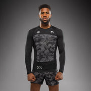 Rashguard manches longues Venum x Polaris - Noir/Gris