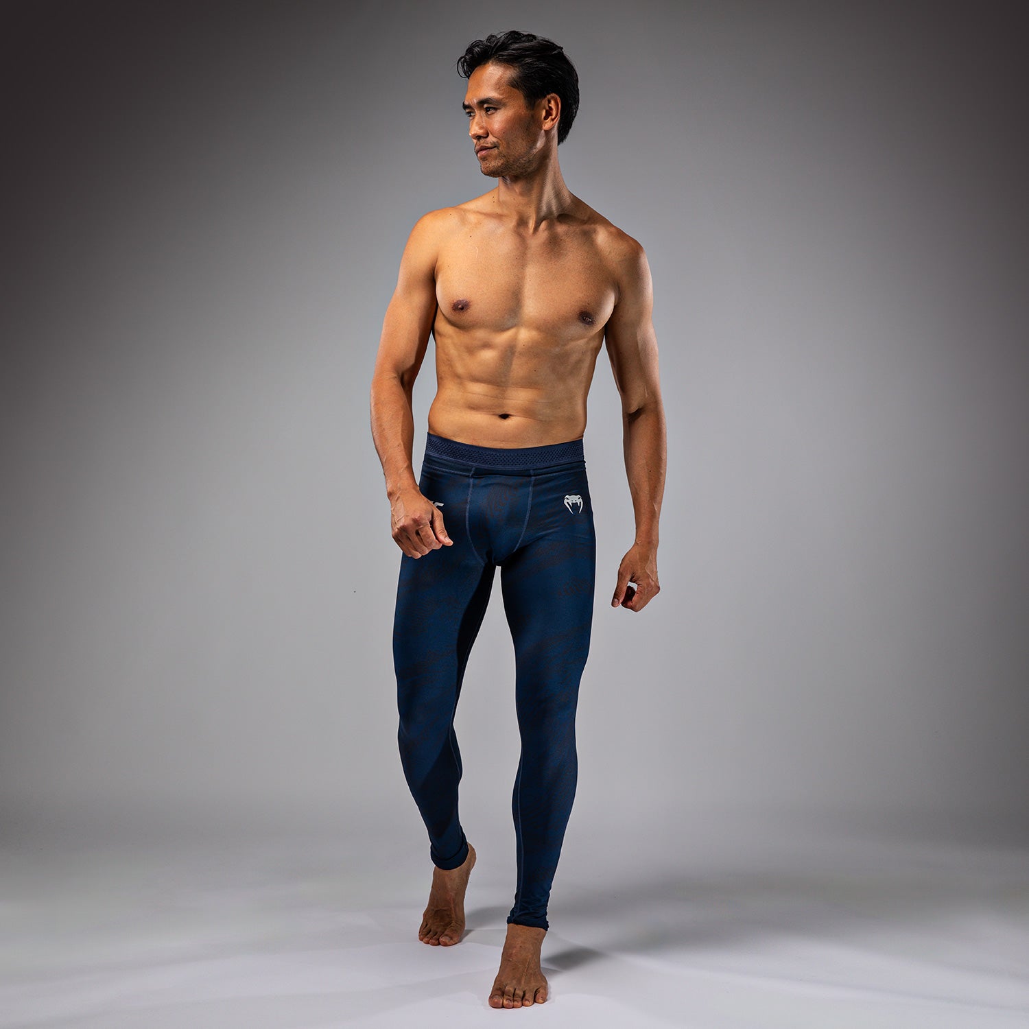 Leggings Performance pour Hommes UFC Fusion by Venum Fight Week - Bleu Océanique