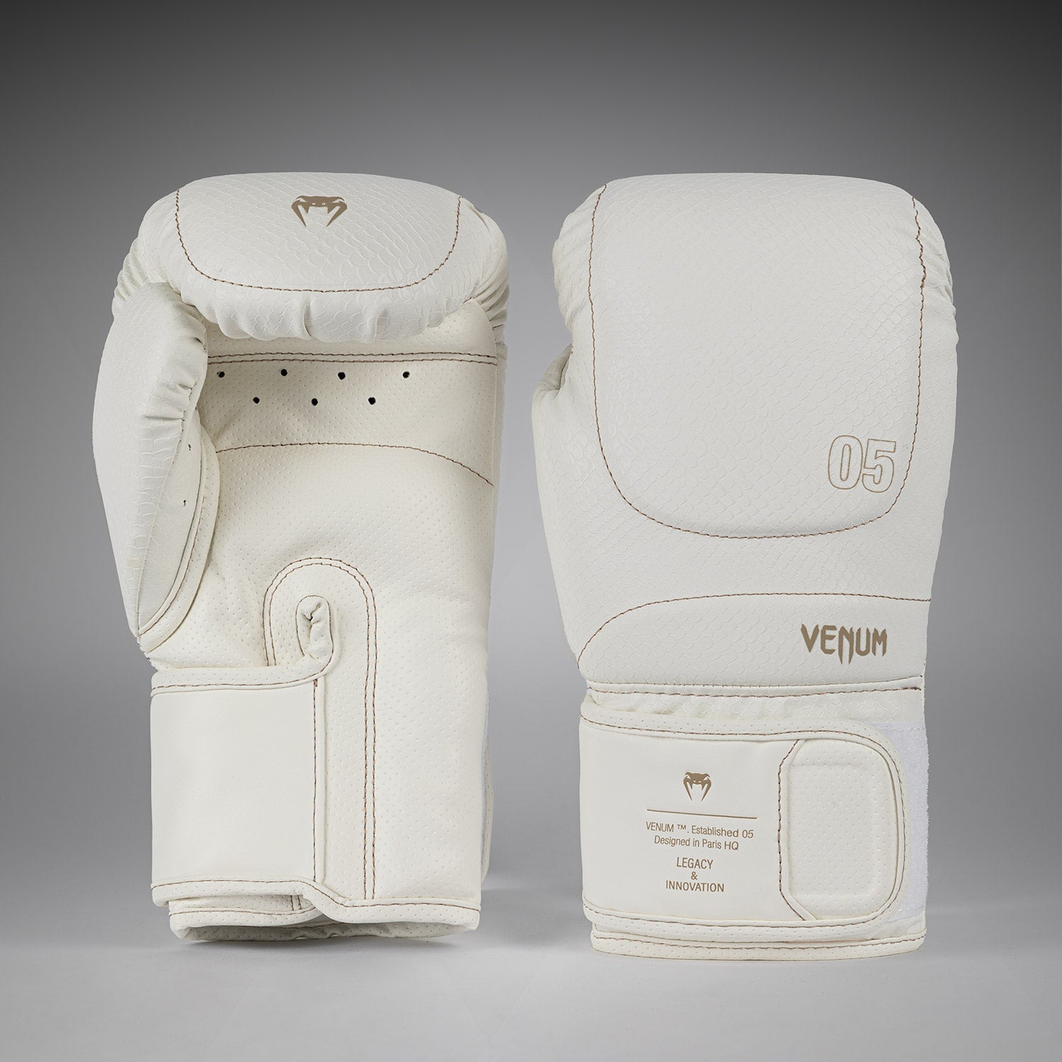 Gants de Boxe Venum Impact Evo Scales – Ivoire