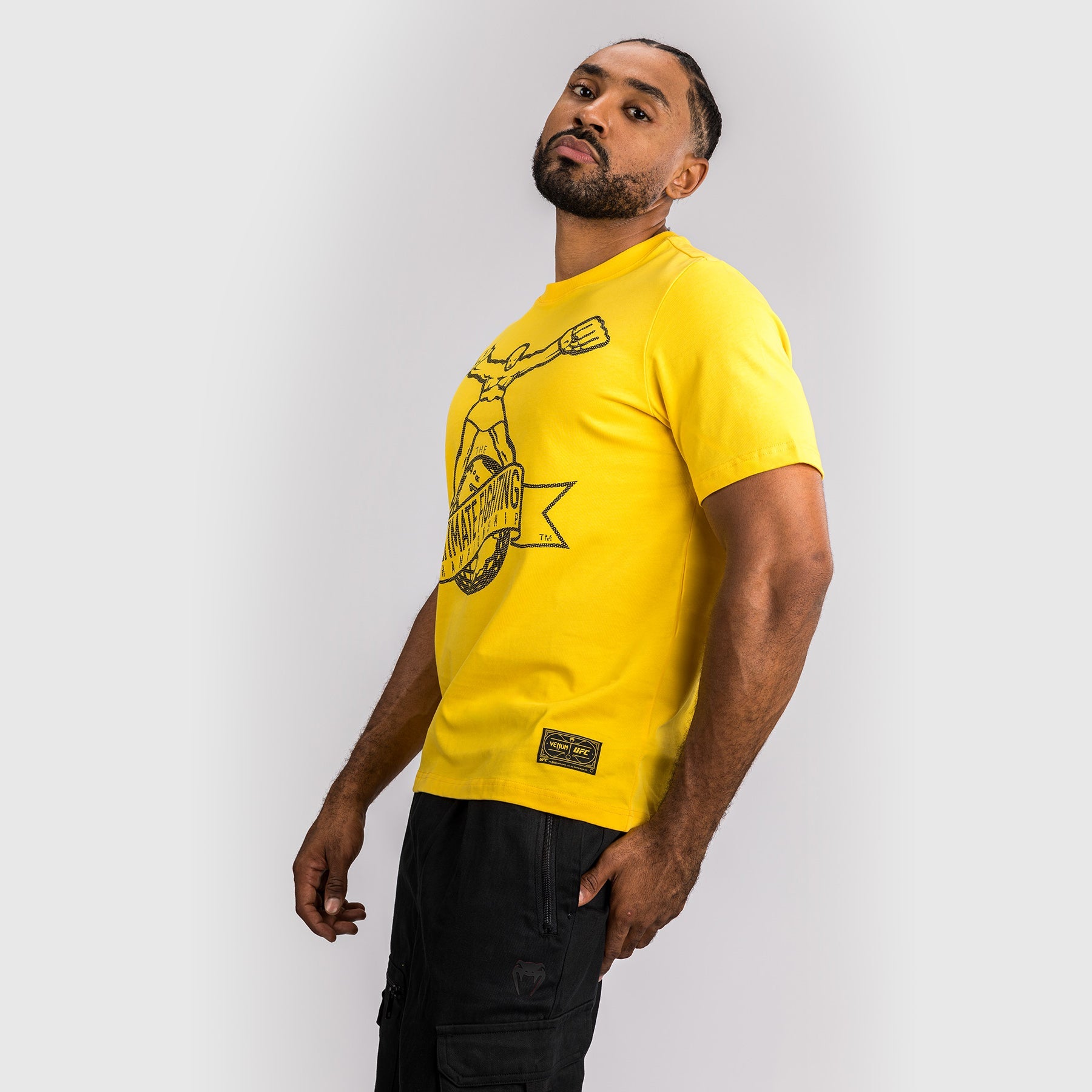 T-shirt UFC by Venum Ulti-man - Jaune