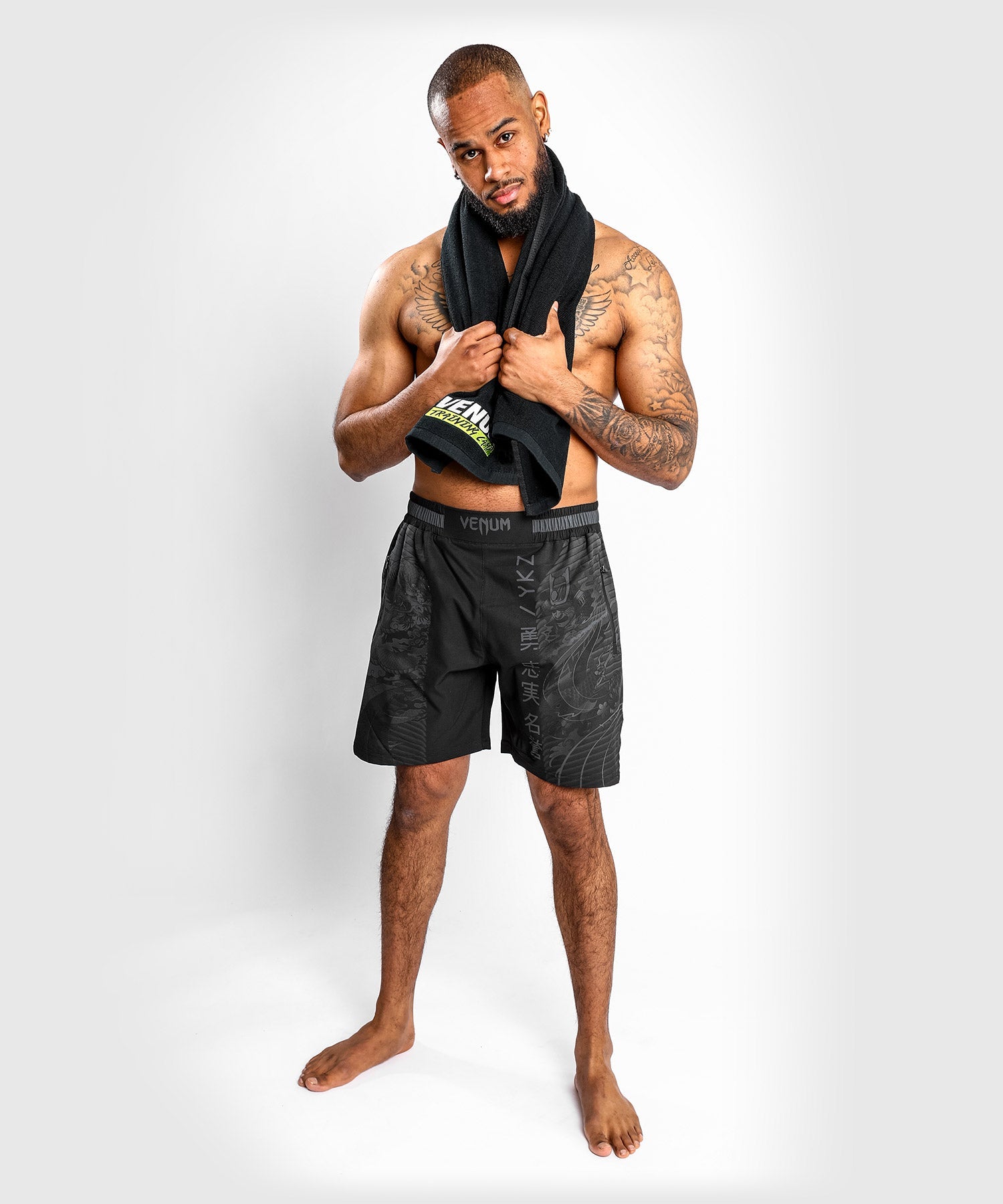 Short de Fitness Venum YKZ21 – Noir/Noir