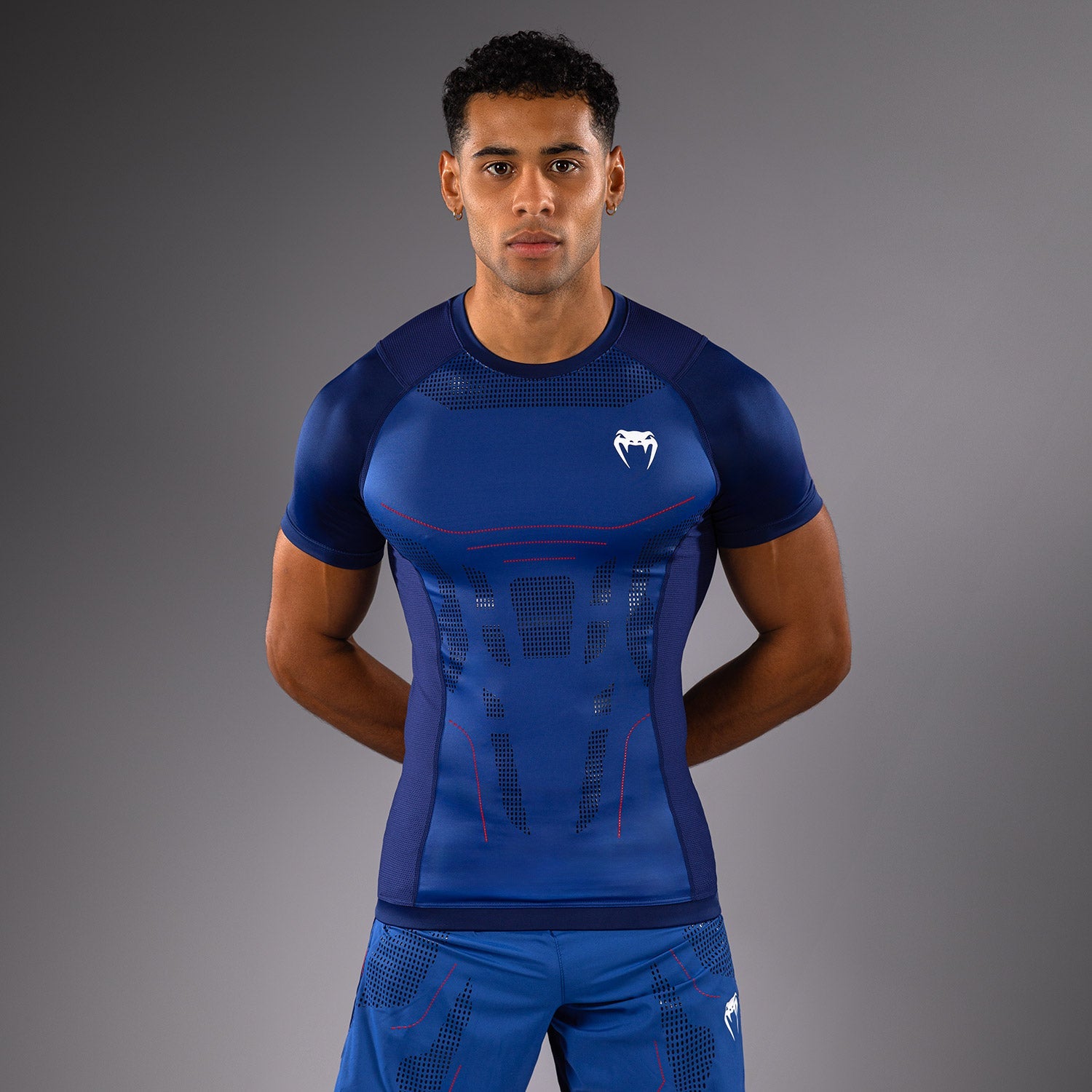 Rashguard Venum Technical 3.0 - Bleu Nuit