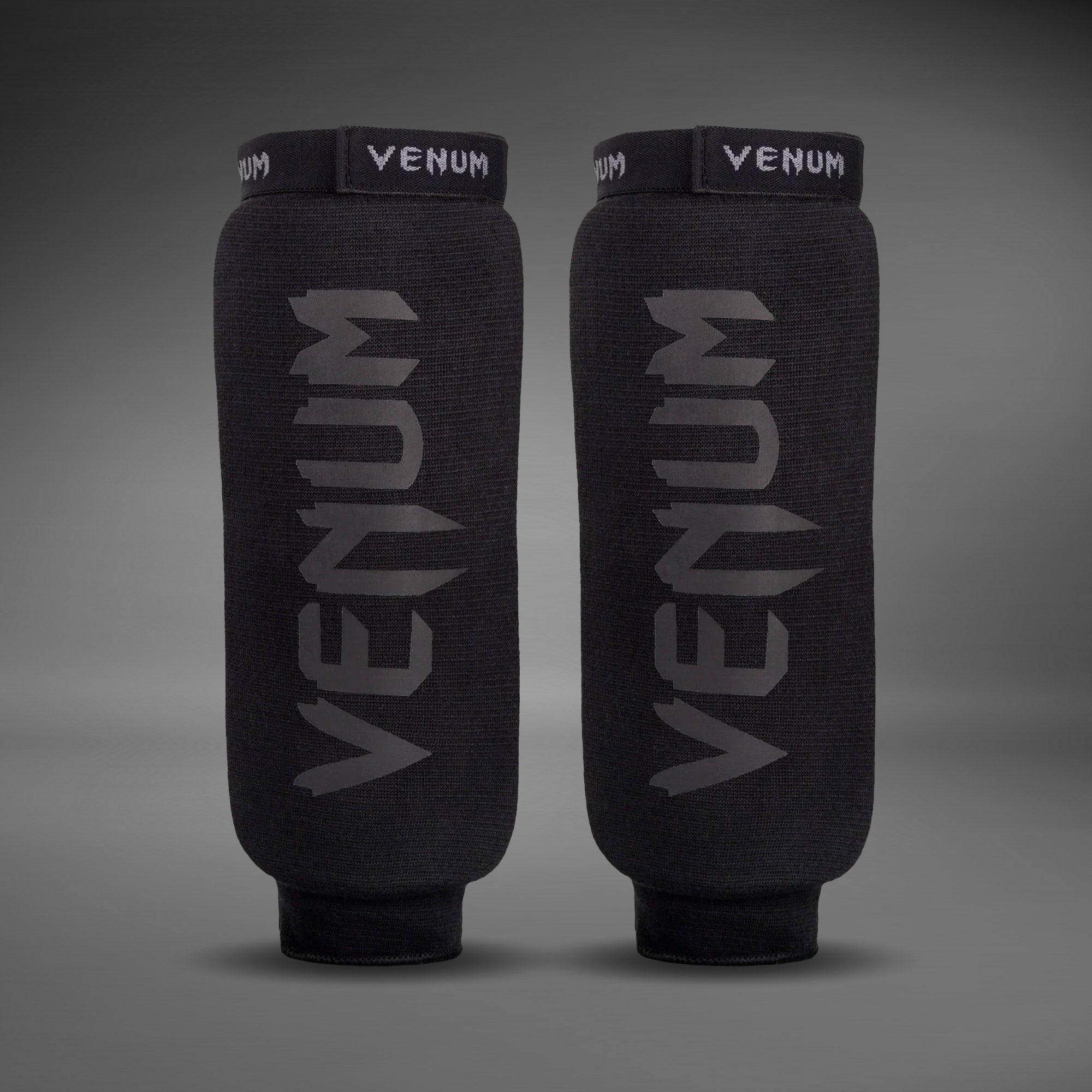 Protège-Tibias sans Pied Venum Kontact - Noir/Noir