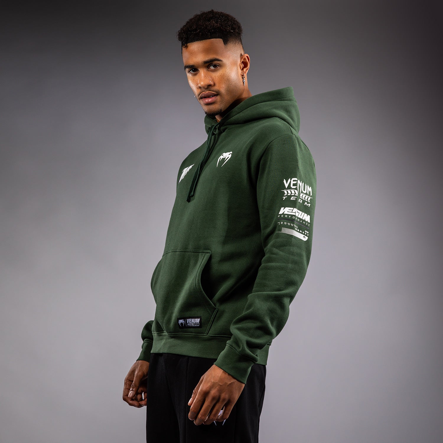 Sweatshirt à Capuche Venum Motorsport - Vert Profond