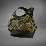 Brassière de Sport pour Femmes UFC Unrivaled by Venum Valentina Shevchenko - Vert