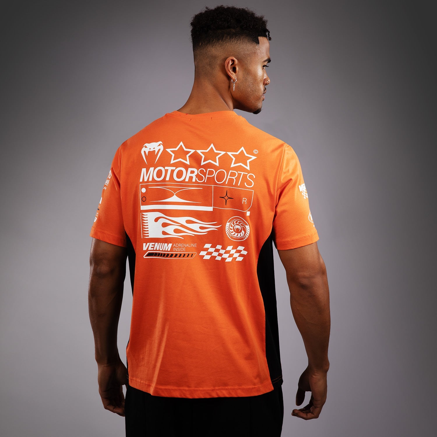 T-Shirt Venum Motorsport - Mandarine
