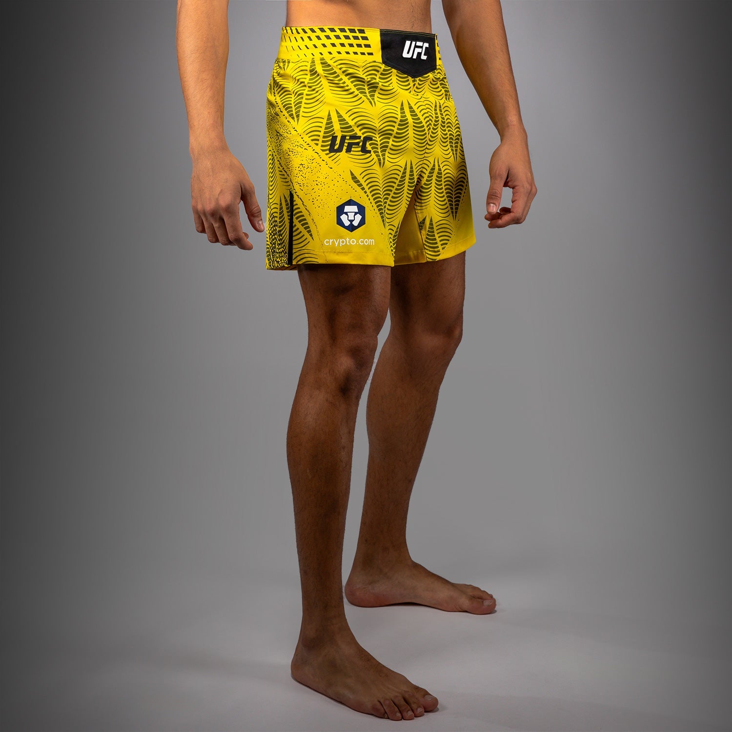 Short de combat coupe courte Homme UFC Zenith by Venum Authentic Fight Night - Jaune