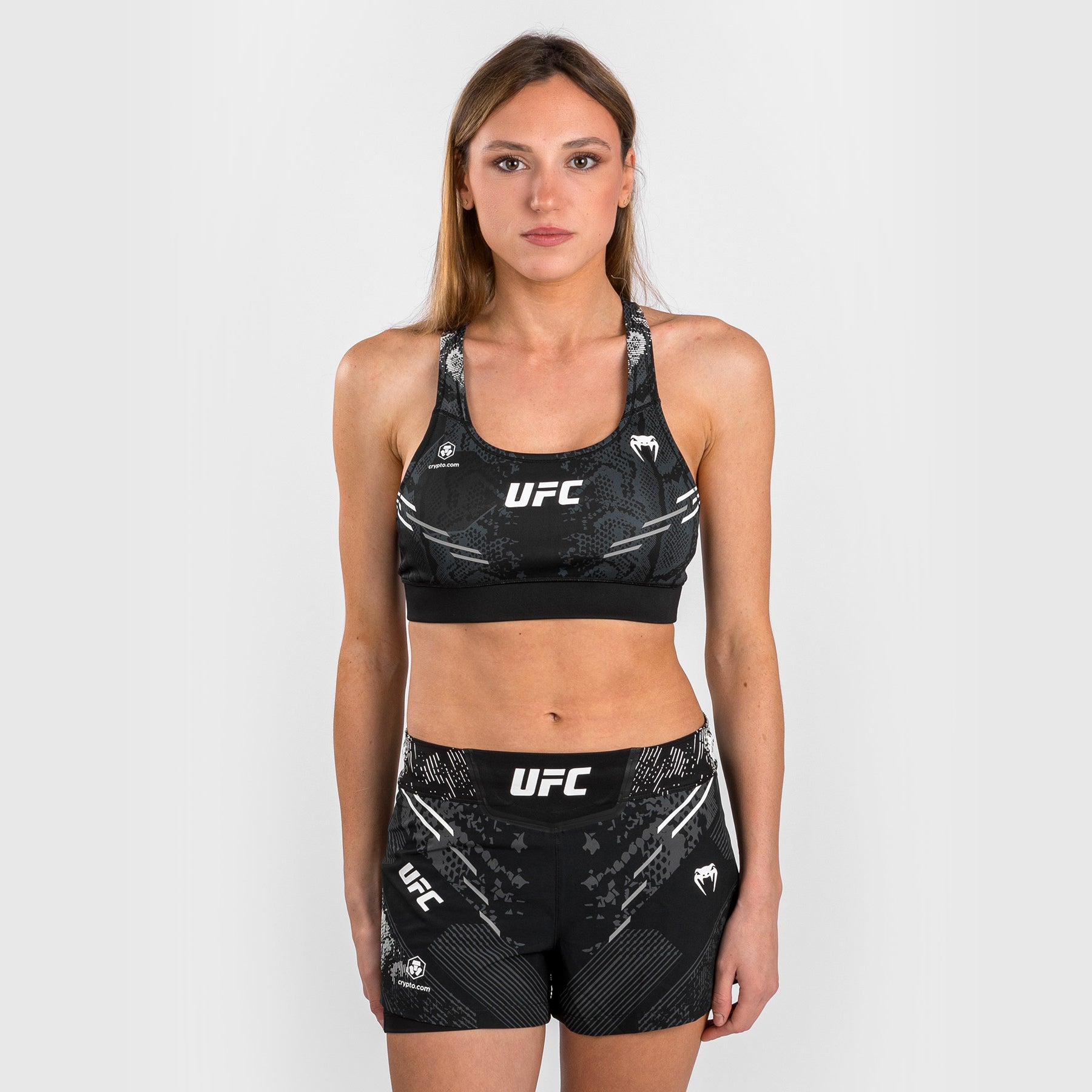 Brassière de sport pour Femmes UFC Adrenaline by Venum Authentic Fight Night - Noir