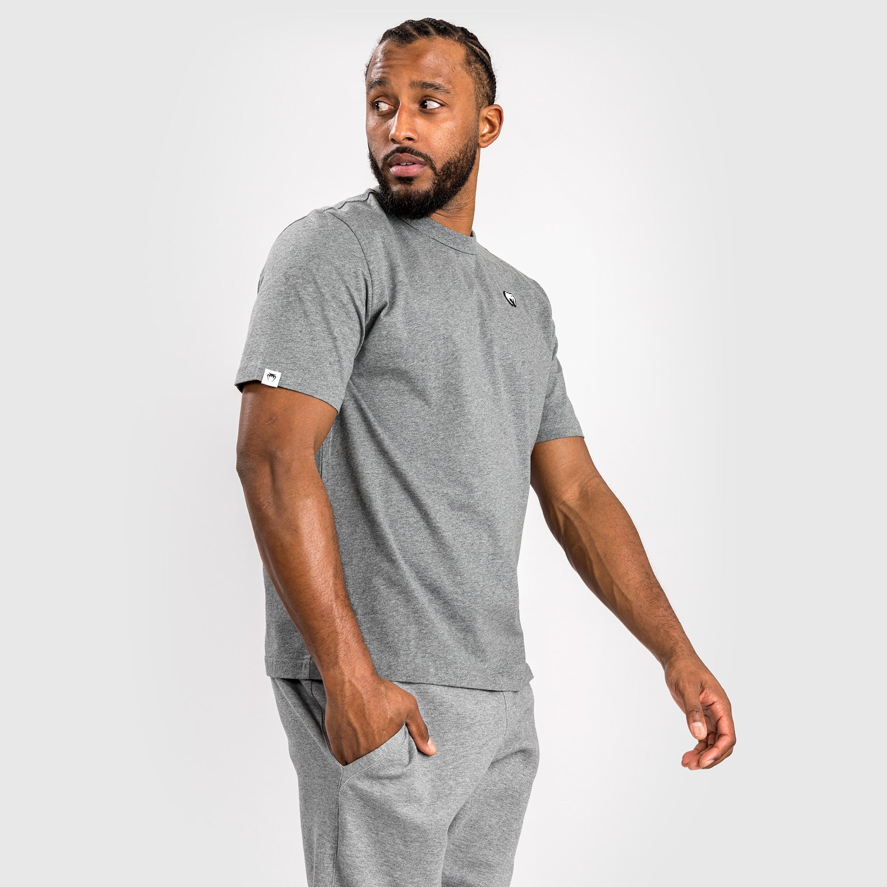 T-Shirt Venum Silent Power Lite - Gris clair chiné