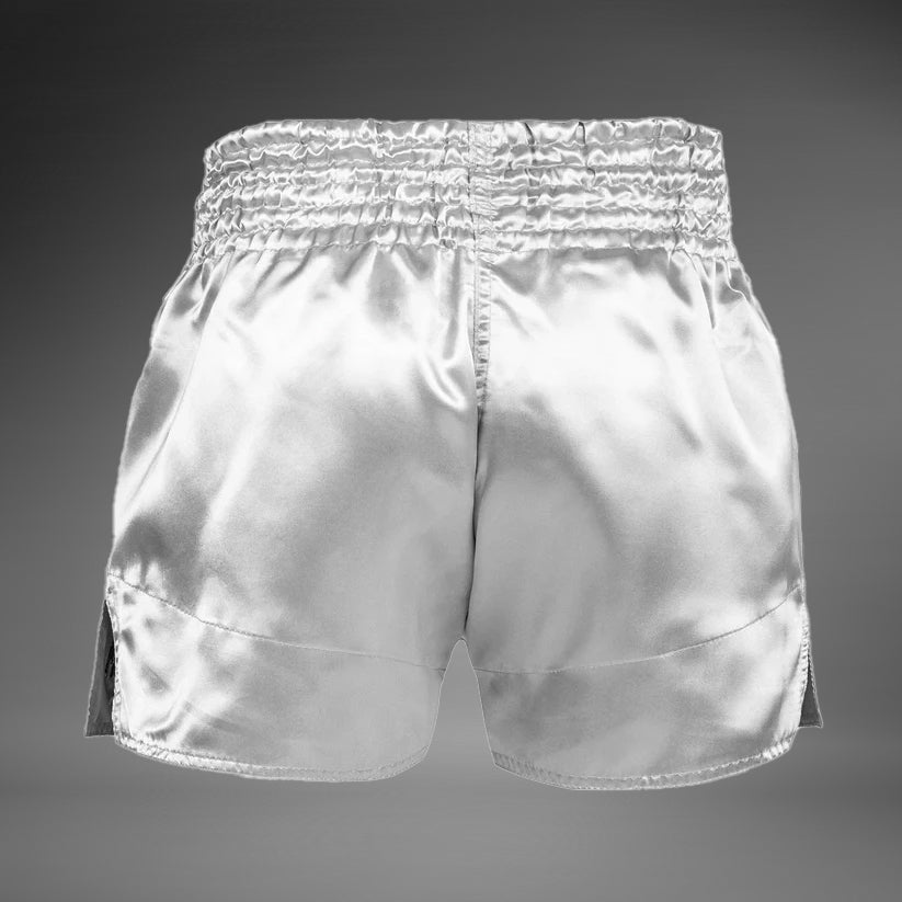 Short de Muay Thai Venum Classic - Argent/Noir