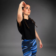 Crop-top pour Femmes Venum Abyss - Noir Intense