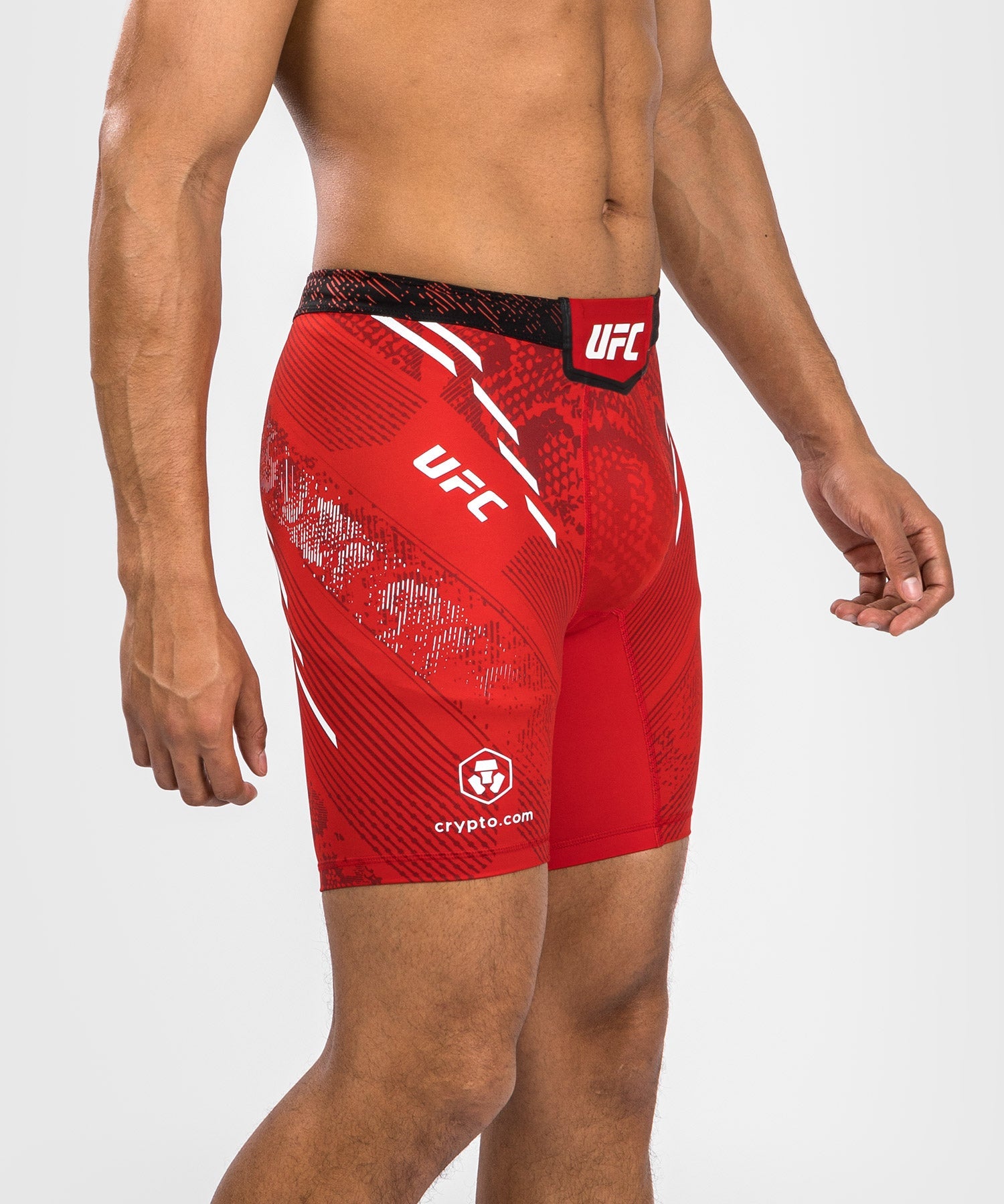 Shorts Vale Tudo pour Hommes UFC Adrenaline by Venum Authentic Fight Night - Rouge
