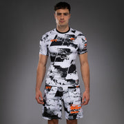 Rashguard manches courtes Performance Homme UFC Zenith by Venum Authentic Fight Week - Blanc