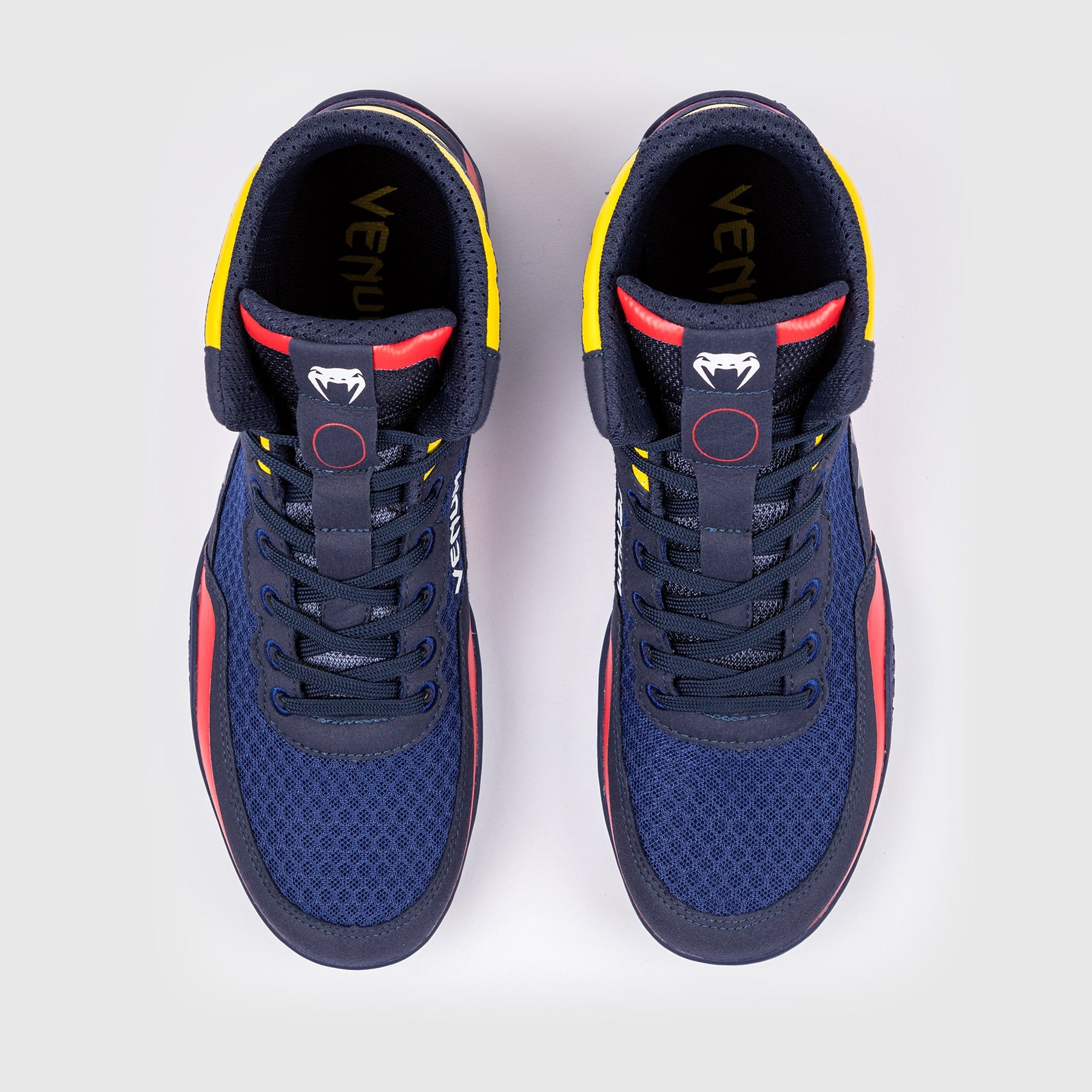 Chaussures de lutte Venum Elite - Bleu/Jaune