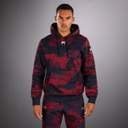 Sweat à capuche Homme UFC Zenith by Venum Authentic Fight Week - Bleu marine/Bordeaux/Argent