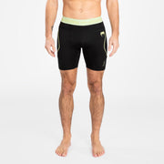 Short de compression pour Hommes Venum Fusion 2.0 - Noir/Jaune