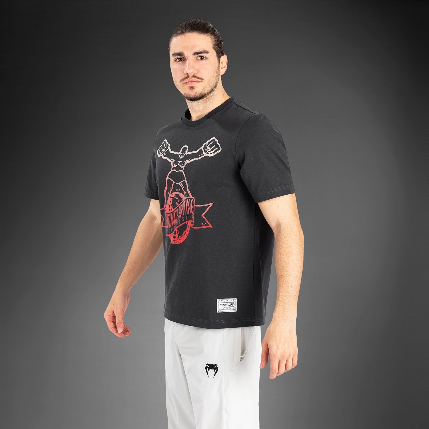 T-Shirt UFC by Venum Ulti-Man - Gris/Rouge