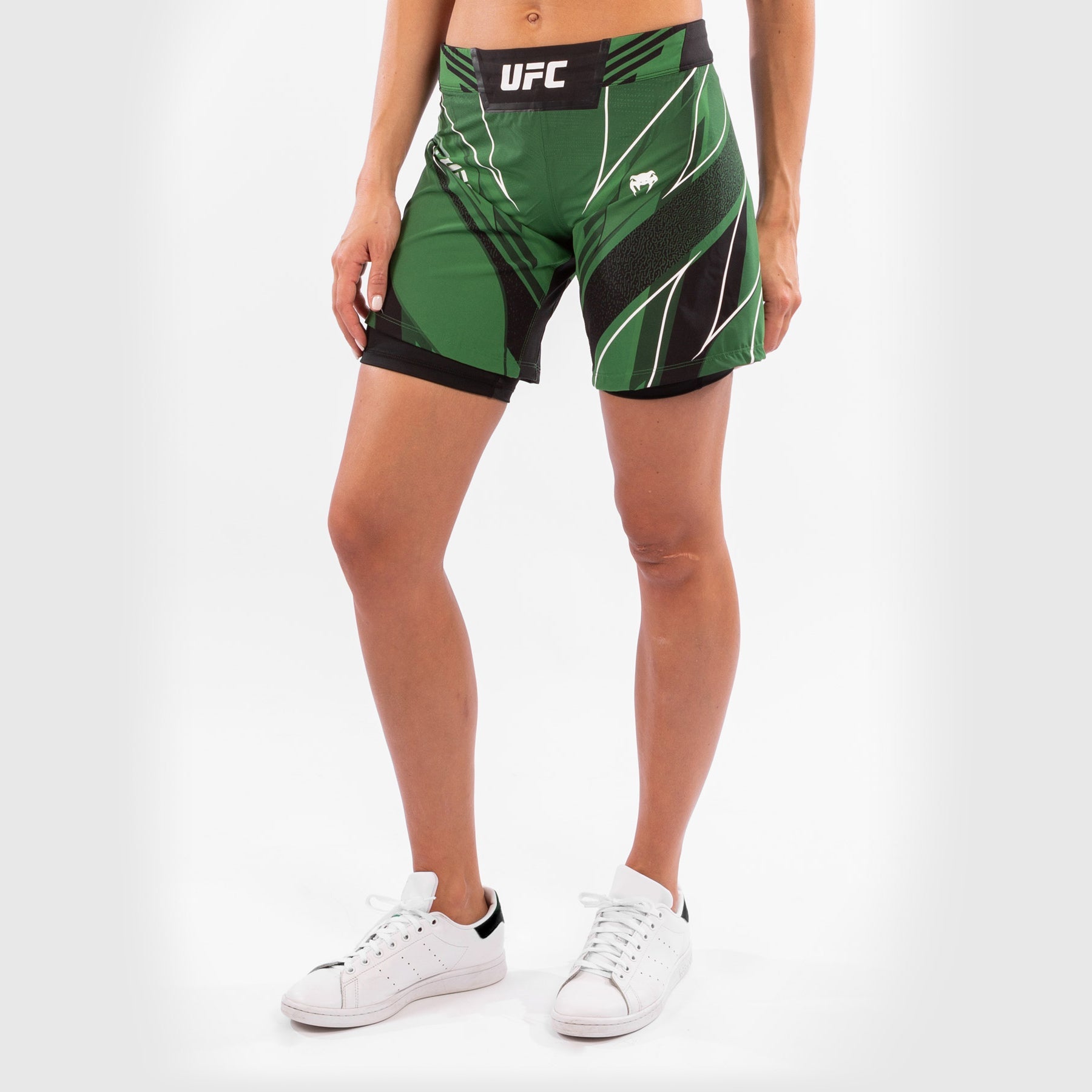 Fightshort Femme UFC Venum Authentic Fight Night - Coupe Longue - Vert