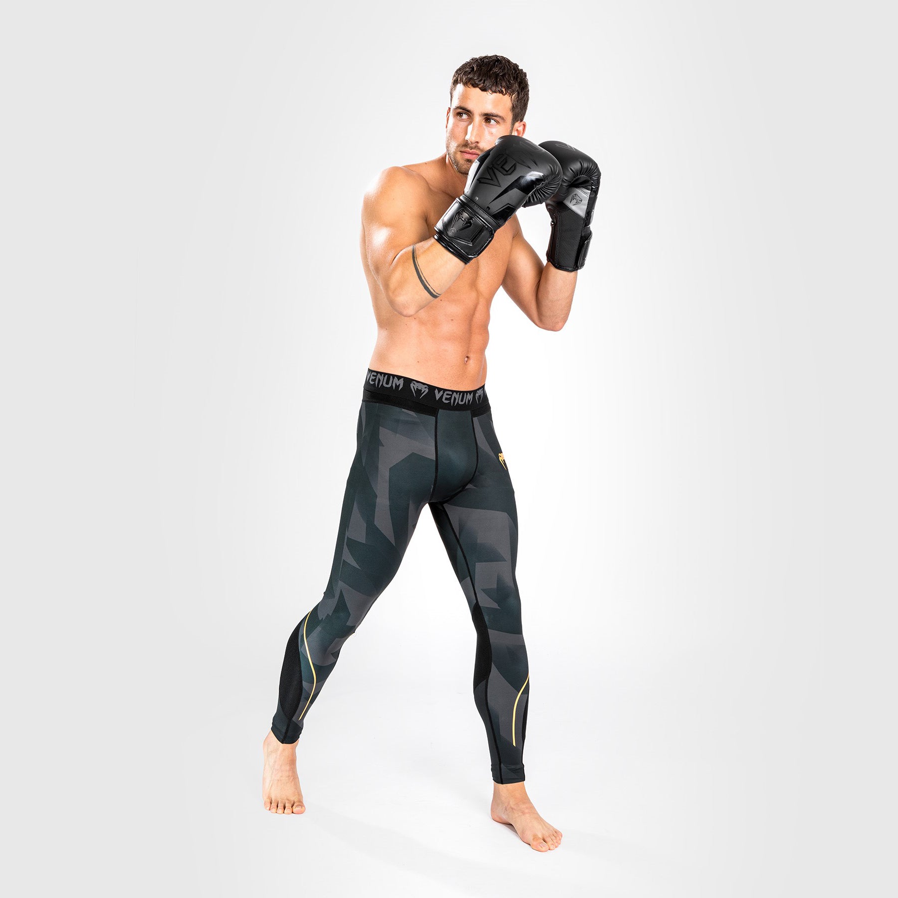 Pantalon de Compression Venum Razor - Noir/Or