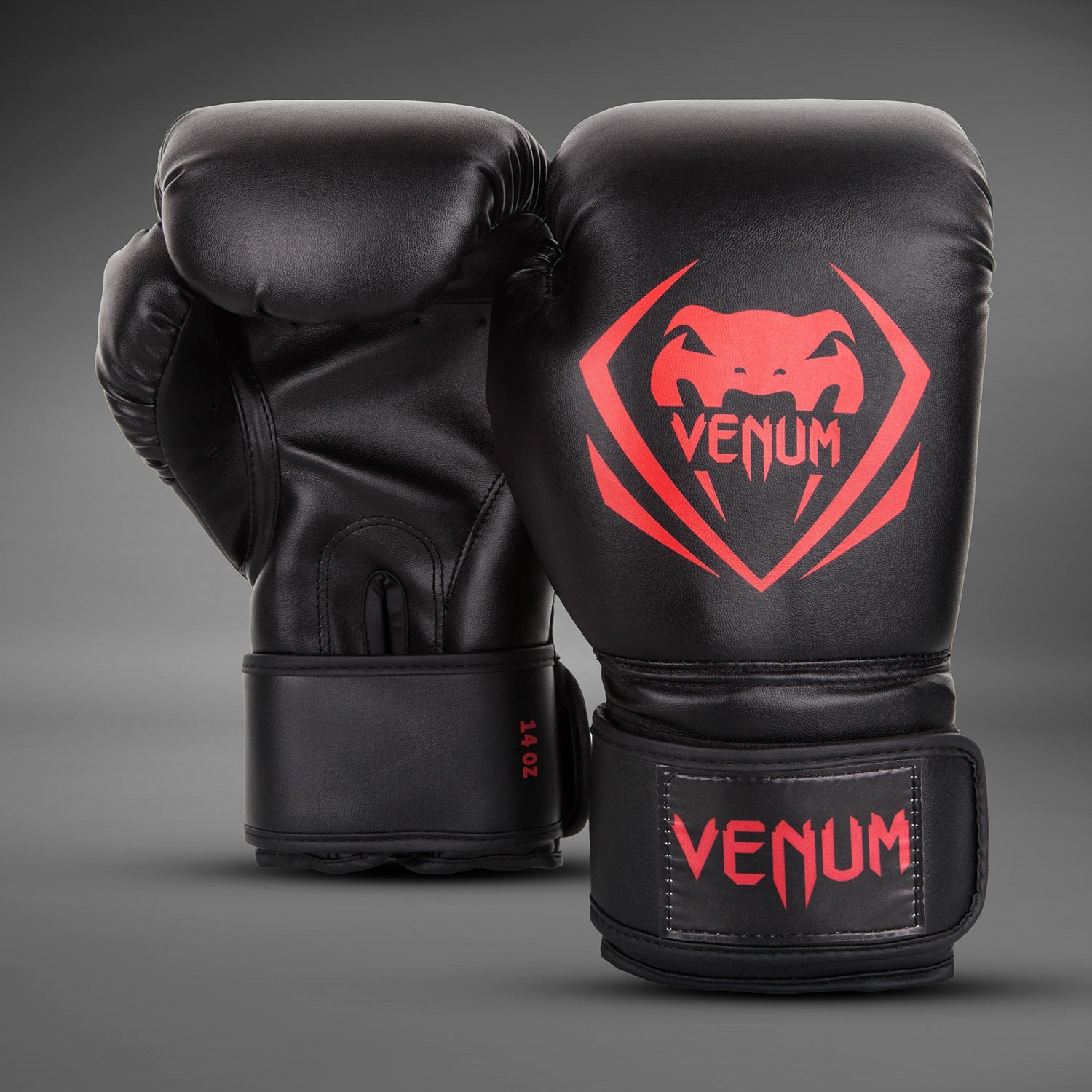 Gants de boxe Venum Contender - Noir/Rouge - Exclusivité