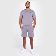 Short en coton Venum Silent Power - Gris lavande