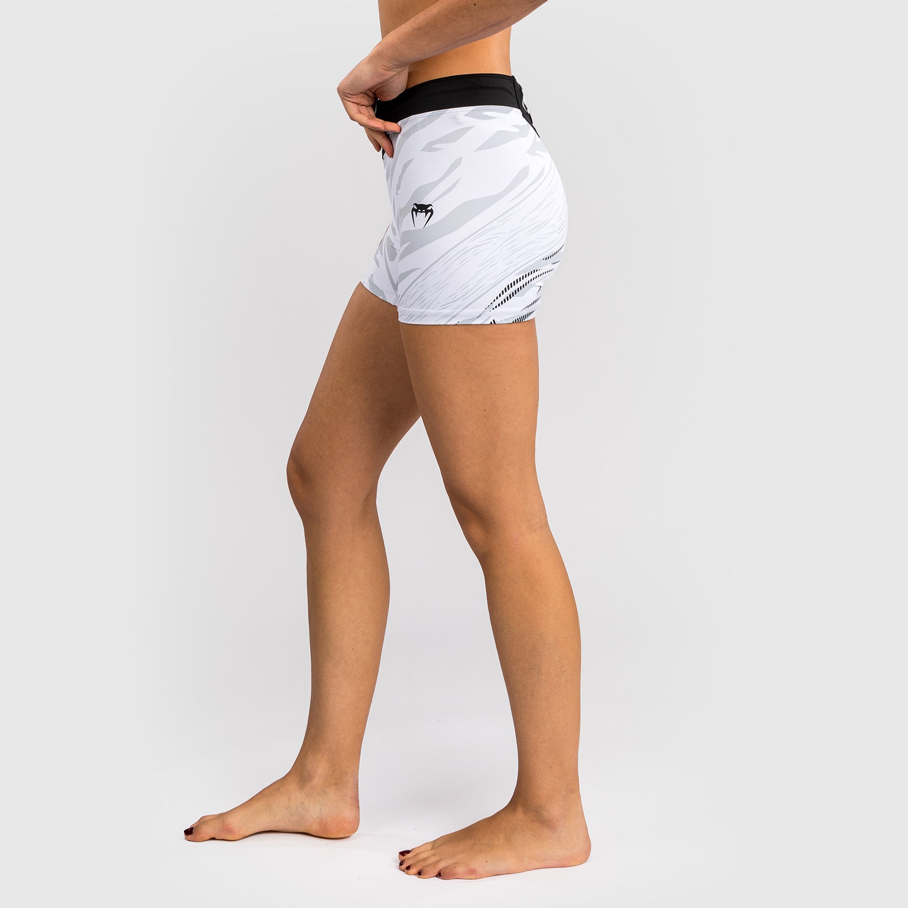Short de compression pour Femmes UFC Fusion by Venum Authentic Fight Night - Coupe Courte - Blanc
