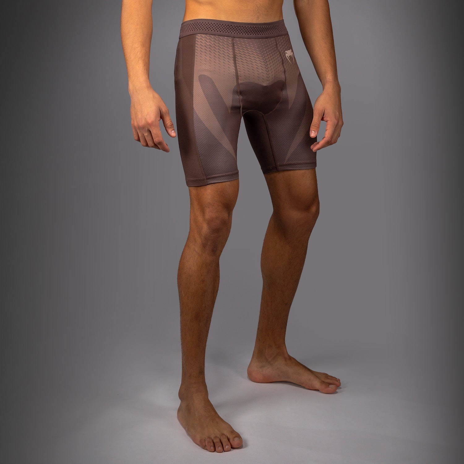 Short de Compression Venum No Gi - Marron Chocolat