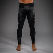 Pantalon de Compression Venum Nexus – Noir/Argent