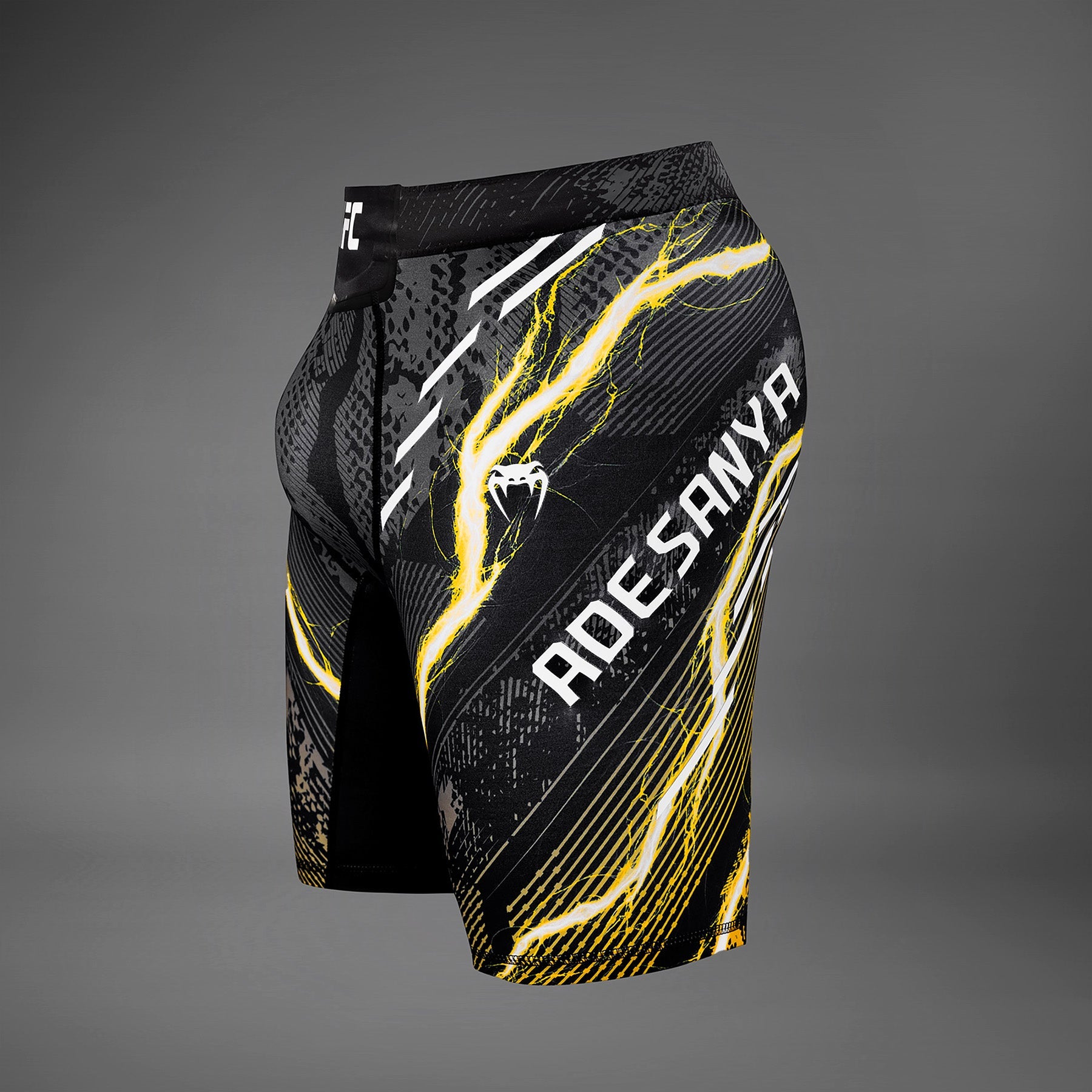 Short de compression pour Hommes UFC Unrivaled by Venum Israel Adesanya - Noir