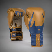 Gants de boxe Venum Reverso - Camel / Bleu Royal